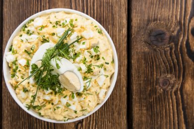 Passover Egg Salad With a Walnut Twist