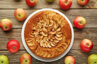 A Refreshing Passover Apple Cake