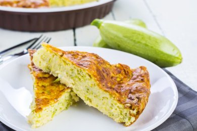 Golden Zucchini Kugel: A Pesach Classic