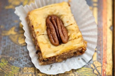 A Tu Bishvat Treat: Pecan and Pistachio Baklava