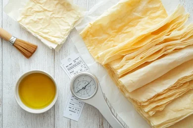 Post-Passover Eating: Phyllo Dough or Puff Pastry? A Nutritional Insight