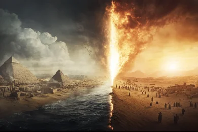 Fire and Water in the Exodus: The Hidden Meaning of the Plagues