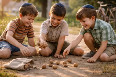 Pockets Full of Nuts: The Passover Game That Kept Kids Awake