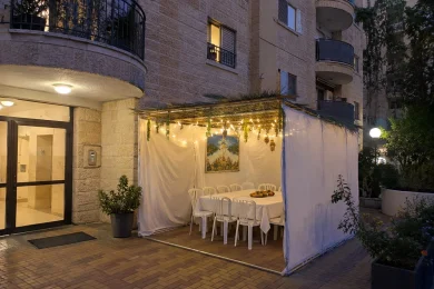 The Sukkah That Brought an Entire Building Together