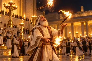 Why Did the Greatest Jewish Sages Juggle Fire on Sukkot?