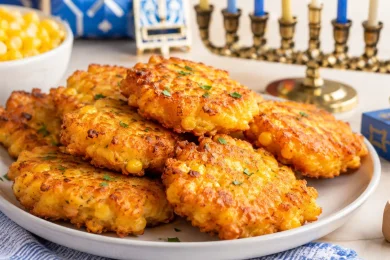 Crispy Corn Fritters: An Easy Chanukah Recipe