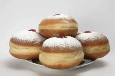 The Ultimate Homemade Sufganiyot Recipe: Soft, Fluffy, and Filled with Sweet Jam