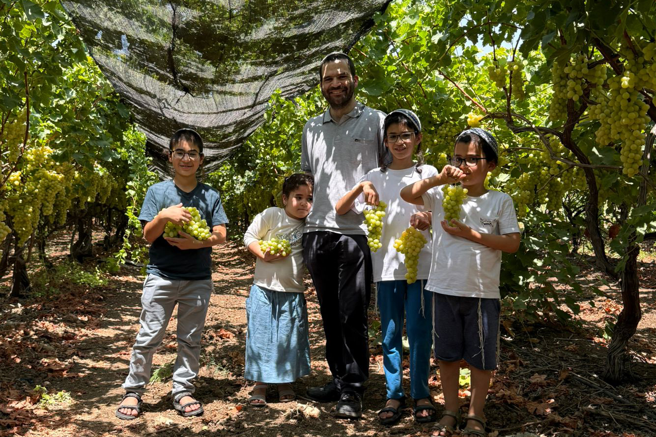 Dan with his children