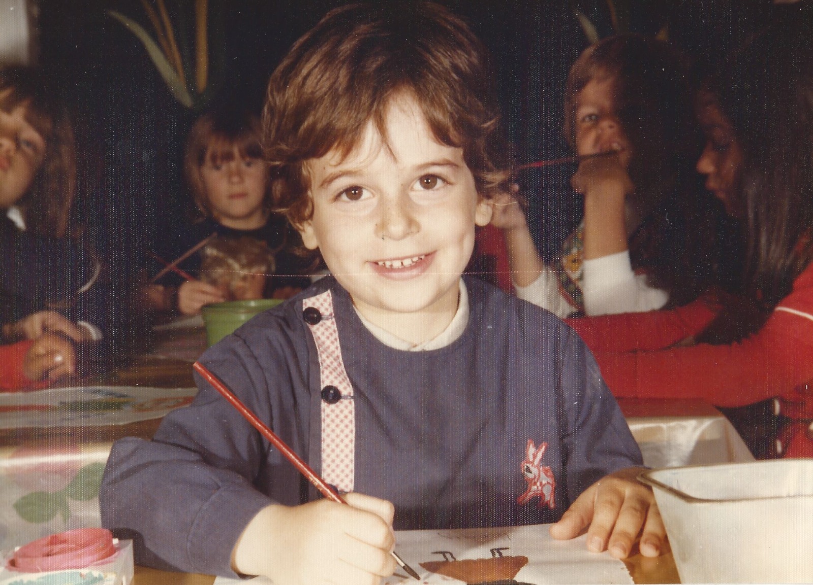Aaron as a child