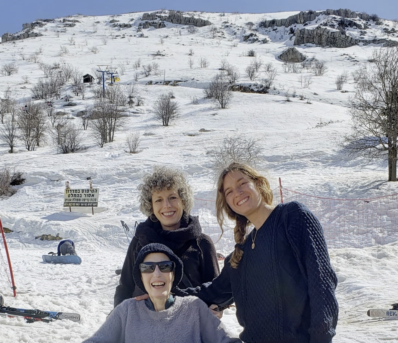 On the farewell trip to Mount Hermon