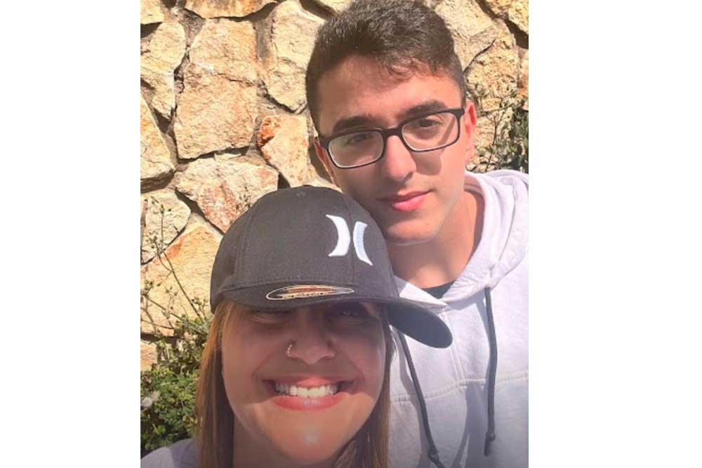 Nurit and Yosef before the accident