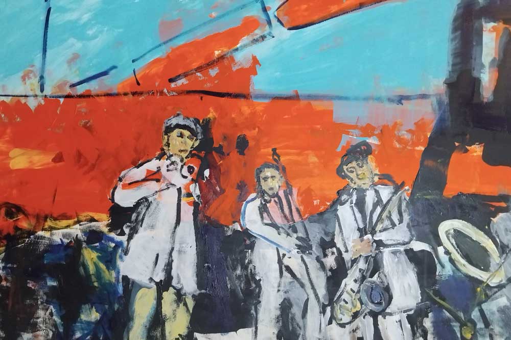 Tamar’s artwork: filled with optimism and joy