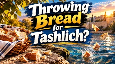 Tashlich Myths: Why You Don’t Need to Throw Bread in the Water