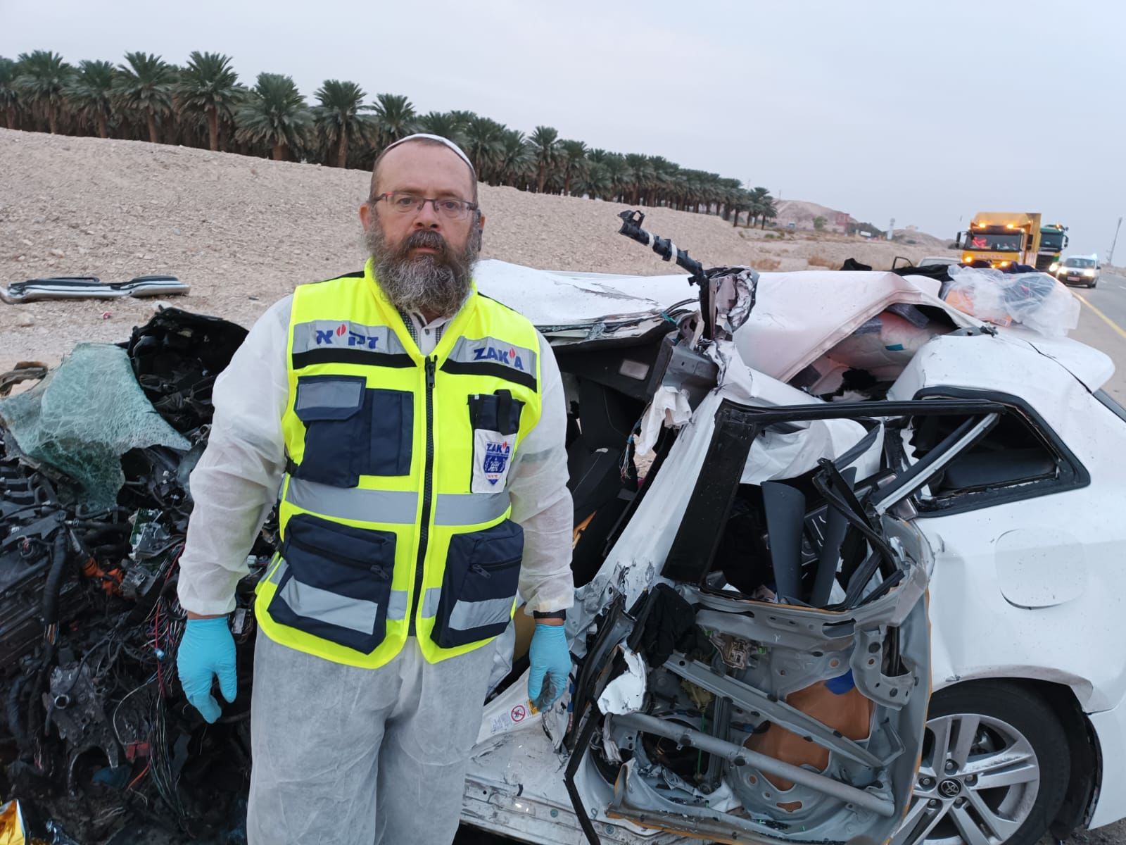 Yitzhak volunteered for several organizations, including ZAKA