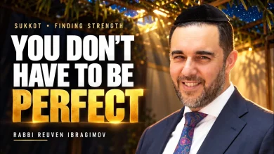 Hashem Doesn't Expect Perfection