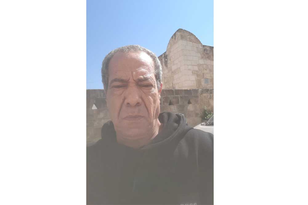 Aadel Jaafari, who holds the synagogue’s keys today.
