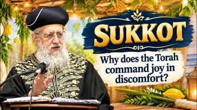 Sukkot 5787: Why does the Torah command joy in discomfort?