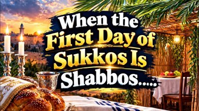 Sukkot on Shabbat: Why the Sukkah Remains but the Lulav Does Not