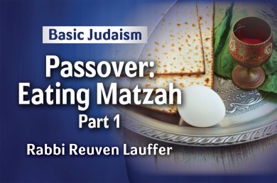 Pesach – Eating Matzah – Part 1