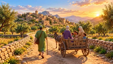 A Journey Through the Prophets: Rosh Hashana - Weekly Haftara Illustrated by AI