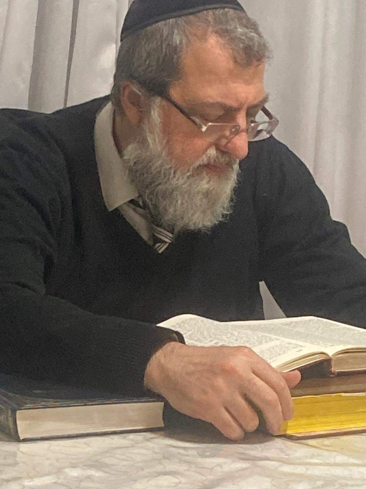 Rabbi David Chabova, head of Kollel Chafetz Chaim in Buenos Aires, Argentina