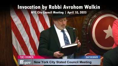 A Powerful Passover Message at the City Council | April 10, 2025