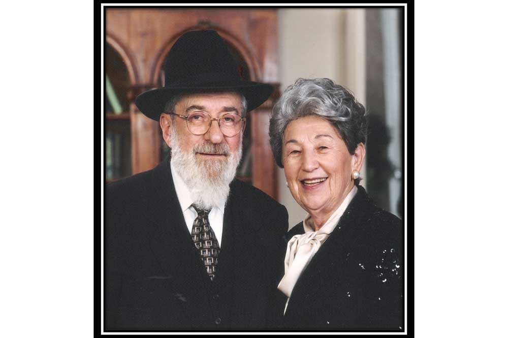 Rabbi Zalman z"l and Chava