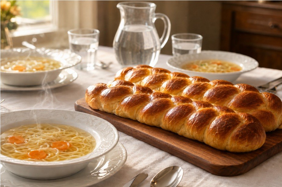 Pre-fast meal (Seudah Hamafseket) before Yom Kippur
