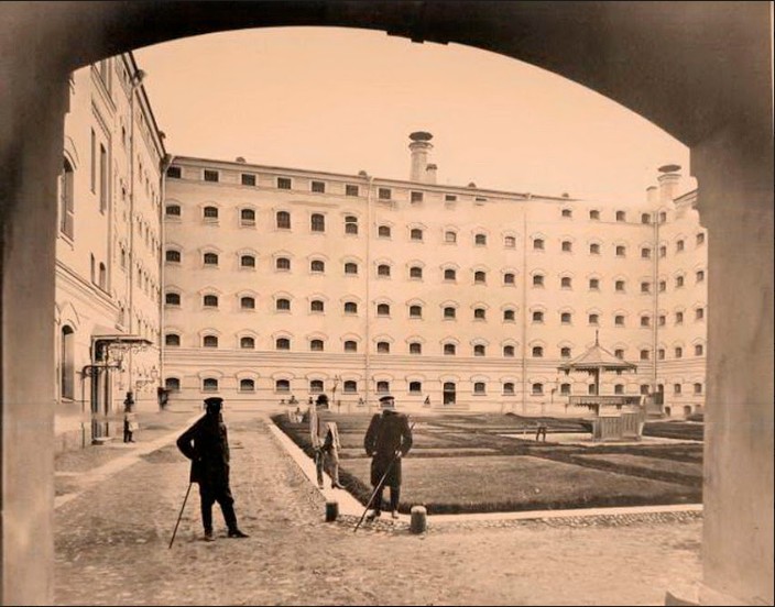 The prison where Ella's father was held