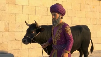 Parashat HaChodesh - The Weekly Haftara Illustrated by AI